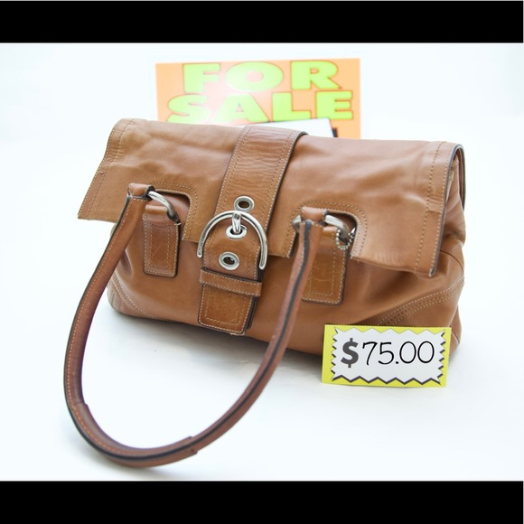 Handbags - COACH™ Leather Saddle Bag
